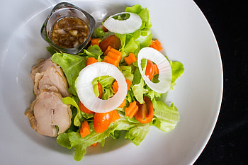 Food, Vegetables, Meat, Onion, Hen HD wallpaper