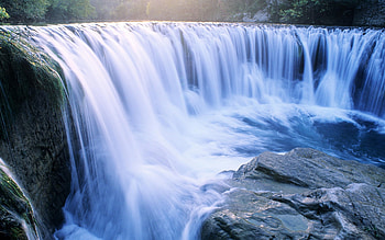 Landscape, Waterfalls HD wallpaper