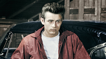 James Dean, Rebel look, Tee jeans, Red jacket, Movies HD wallpaper