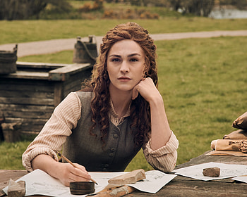 Outlander, Sophie Skelton, actress, 2021 HD wallpaper