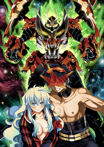 Tengen Toppa Gurren Lagann, Anime comeback, Action-packed storyline, April 2022 premiere HD phone wallpaper