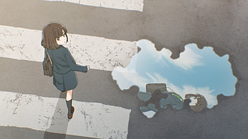 Anime Reflection: Trapezium, Anime, Trapezium HD wallpaper