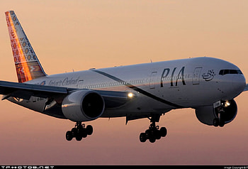 pia, aircraft, commercial HD wallpaper