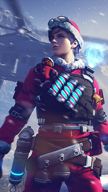 Fire Attitude, Winter Theme HD phone wallpaper