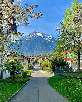 Switzerland, sky, mountain HD phone wallpaper