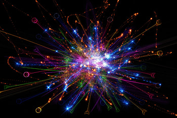 Abstract, Shine, Sparks, Beams, Rays, Brilliance, Form, Forms HD wallpaper