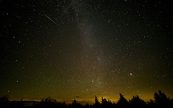 Perseid Comet, space, stars, perseid, comet, sky HD wallpaper