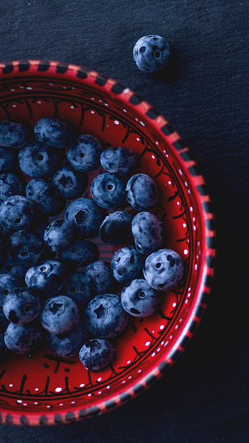 Food, Blueberry bowl, Sweet and sour candy HD phone wallpaper