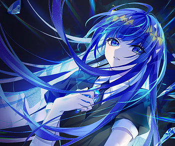 Lapis Lazuli, Lapis Lazuli (Land of the Lustrous), Anime, Land of the Lustrous HD wallpaper