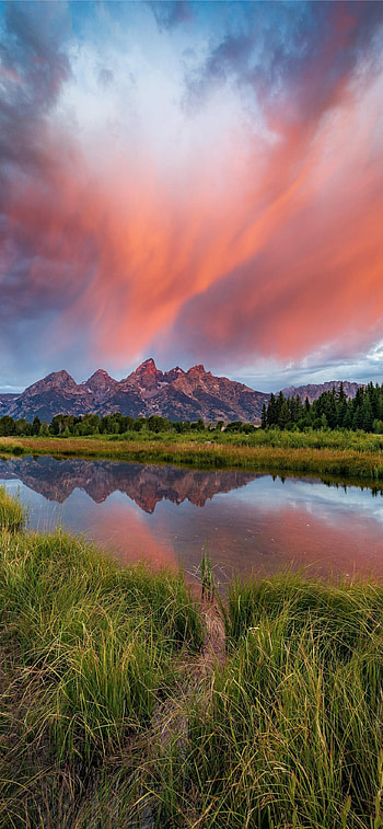 que scenery, , Natural beauty, Majestic mountains HD phone wallpaper