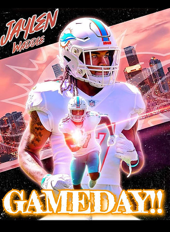 Jalen Waddle, miami, dolphins HD phone wallpaper