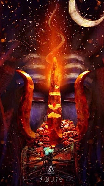 Sivan , Trishula, Background, lord shiva HD phone wallpaper