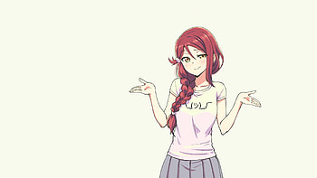 Love Live Sunshine, anime-girl, anime, artist, artwork HD wallpaper