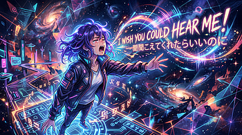 — Cosmic Cry: I Wish You Could Hear Me, Crying HD wallpaper