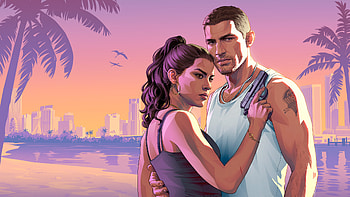 GTA VI — Lucia & Jason: Sunset Shores, Video Game, Grand Theft Auto, Grand Theft Auto VI, Lucia Caminos, Jason Duval HD wallpaper