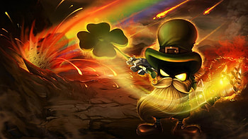 Leprechaun Veigar, Chinese art, League of Legends, Magical spells HD wallpaper
