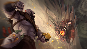 God Of War Fan Artwork, kratos, god-of-war-4, god-of-war, games, artwork, artist, digital-art, artstation HD wallpaper
