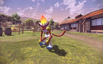 Pokemon Legends: Arceus, Infernape HD wallpaper