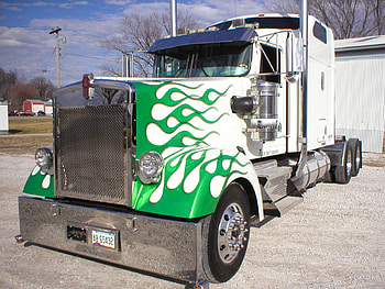 custom Kenworth big rig, custom, big, rig, kenworth, truck HD wallpaper