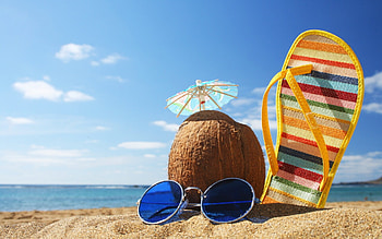Sunglasses, Summer HD wallpaper