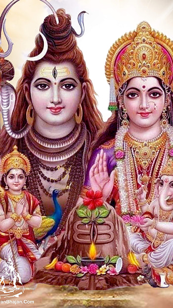 Sami , Lord Mahadev, Goddess Parvati HD phone wallpaper