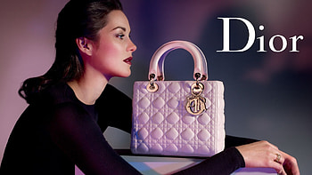 Marion Cotillard, Dior handbag, Purple profile, Celebrity style HD wallpaper