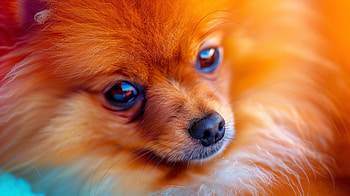 Adorable Pomeranian, Pomeranian HD wallpaper