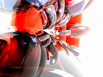 abstract_red, cg, abstract HD wallpaper