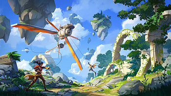 video game, Lost Skies HD wallpaper