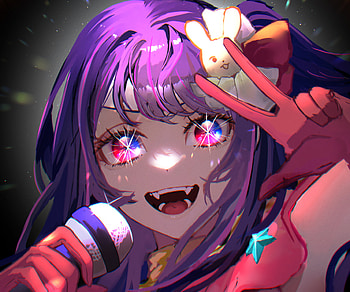Hoshino Ai, Ai Hoshino, Anime, Oshi no Ko HD wallpaper