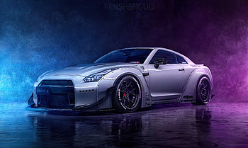Grey Nissan Gtr 2020, nissan-gtr, nissan, cars, behance HD wallpaper