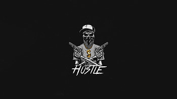 Life Hustle, skull, artist, artwork, digital-art HD wallpaper