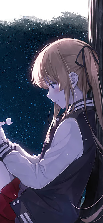 night, Anime, Saekano: How to Raise a Boring Girlfriend, anime night HD phone wallpaper