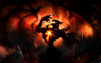 Shadow Fiend (DotA 2), video game, DotA 2 HD wallpaper