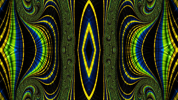 Trippy Fractal Art, trippy, psychedelic, aesthetic, Abstract, fractal HD wallpaper