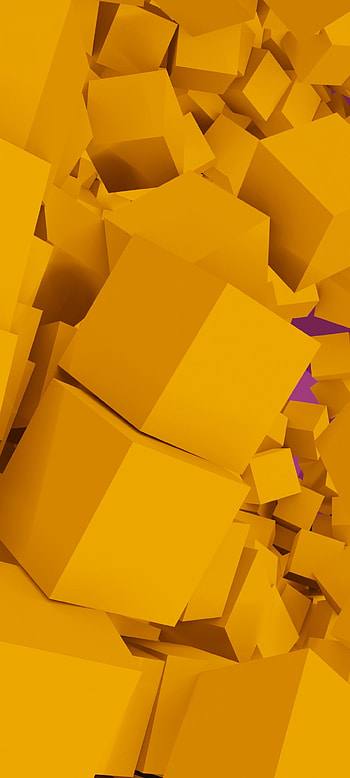 Cube, Geometric Shapes HD phone wallpaper