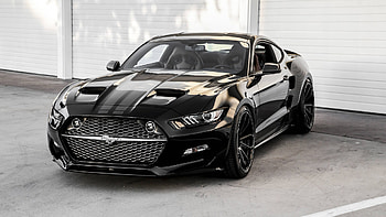 Ford Mustang GT Black, ford-mustang, cars, black HD wallpaper
