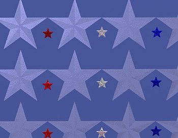 Stars in line, blue, white, collage, red HD wallpaper