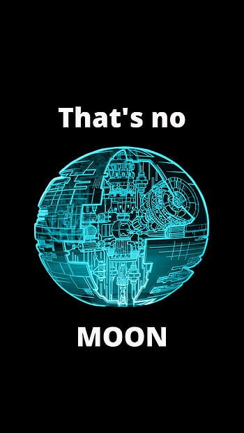 That no moon, Space, Starwars, Wan, Obi HD phone wallpaper