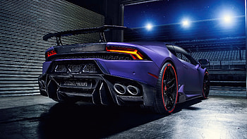 Vorsteiner Novara Lamborghini Huracan Rear , lamborghini-huracan, lamborghini, 2022-cars, cars HD wallpaper