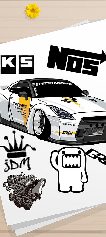 Nissan gtr, auto, weis HD phone wallpaper