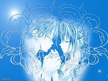 Love, anime HD wallpaper