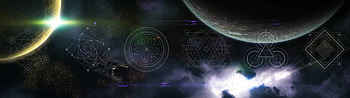 Sacred geometry and space (part1) HD wallpaper