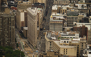 New York - Flatiron Building, USA, Manhattan, New York, Flatiron Building HD wallpaper
