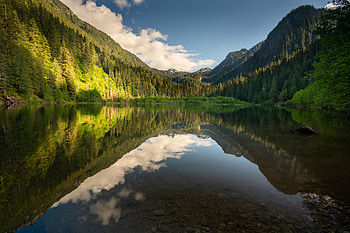 Talapus Lake , lake, reflection, nature HD wallpaper