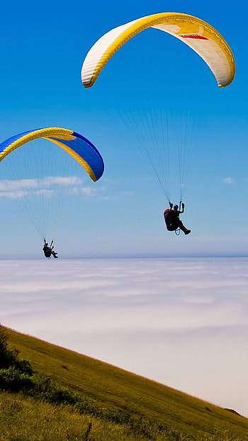 Paragliding, Global sky paragliders, Yaym zellikle, Alayc ku kas HD phone wallpaper