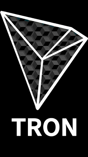 Tron cryptocurrency TRX, Logo , 8 HD phone wallpaper