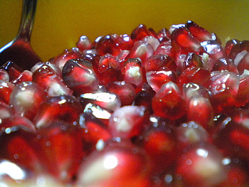 Pomegranate, pome, fruit, food, granate HD wallpaper