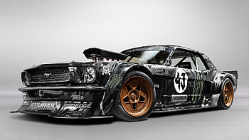 Ken Block - Hoonicorn Ford Mustang V2, custom, car, Hoonicorn, drifter, Mustang, auto, muscle car, V2, Ken Block, Ford HD wallpaper