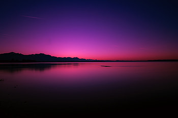 Dawn Sea Ocean Sunset , dawn, ocean, nature, pink HD wallpaper